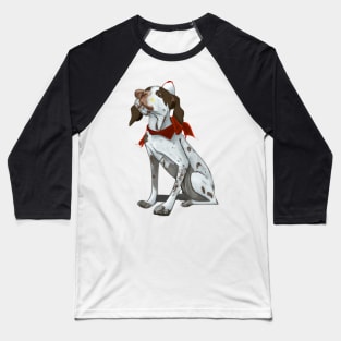 Cute German Shorthaired Pointer Drawing Baseball T-Shirt